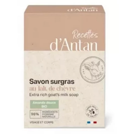 Recettes d'Antan Savon Surgras au Lait de Chevre 100 g