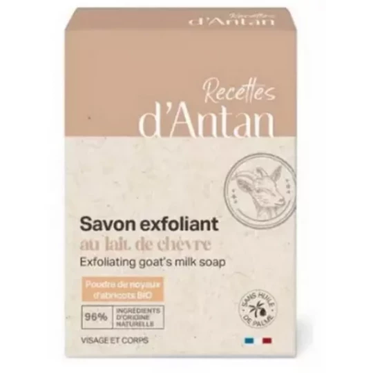 Recettes d'Antan Savon Exfoliant au Lait de Chevre 100 g