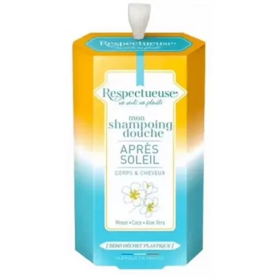 Respectueuse Shampoing Douche Solide Après-Soleil 75 g