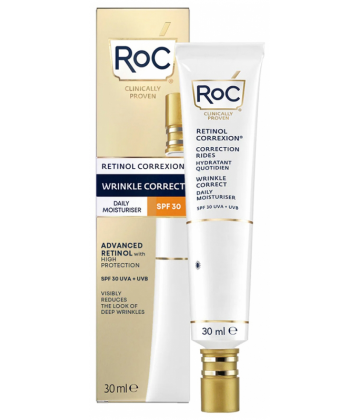 RoC Retinol Correxion Correction Rides Hydratant Quotidien SPF30 30 ml