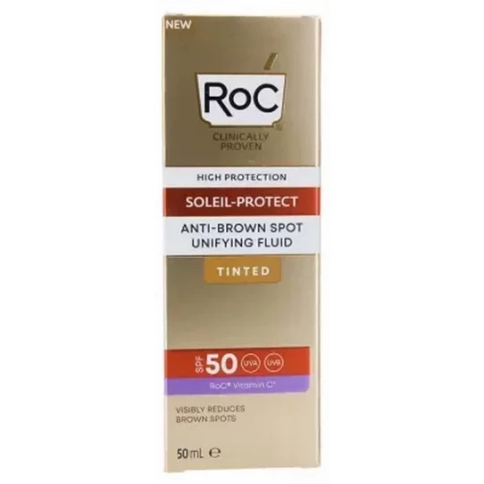RoC Soleil'Protect Fluide Unificateur Teinté Anti-Taches Brunes SPF50 50 ml