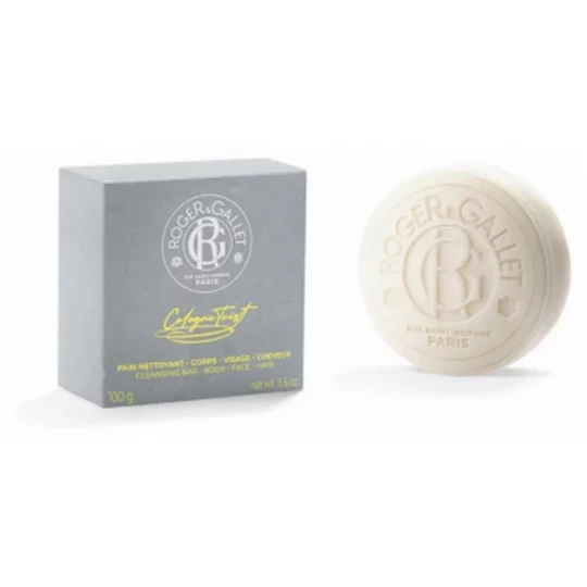 Roger&Gallet Cologne Twist Pain Nettoyant Corps Visage et Cheveux 100 g - image 5