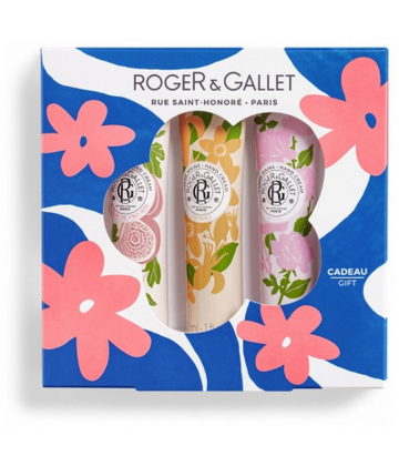 Roger&Gallet Trio Crèmes Mains Fleur de Figuier Néroli et Rose 3 x 30 ml