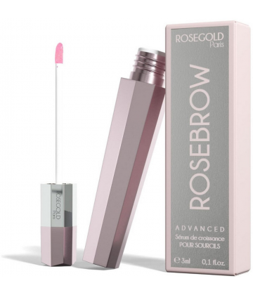 ROSEGOLD Paris Rosebrow Advanced Sérum de Croissance pour Sourcils 3 ml
