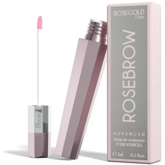 ROSEGOLD Paris Rosebrow Advanced Sérum de Croissance pour Sourcils 3 ml