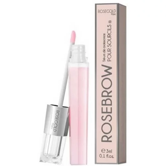 ROSEGOLD Paris Rosebrow Sérum de Croissance pour Sourcils 3 ml