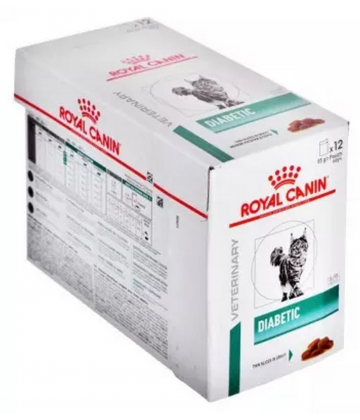 Royal Canin Diabetic Chat Sachets x 12