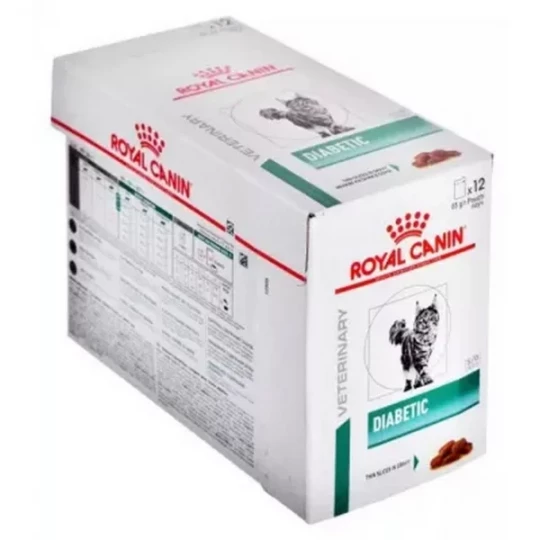 Royal Canin Diabetic Chat Sachets x 12