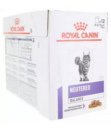 Royal Canin Neutered Balance Chat Sachets x 12