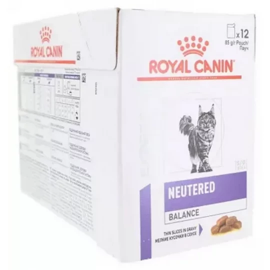 Royal Canin Neutered Balance Chat Sachets x 12