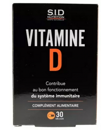 S.I.D Nutrition Vitamine D Gélules x 30