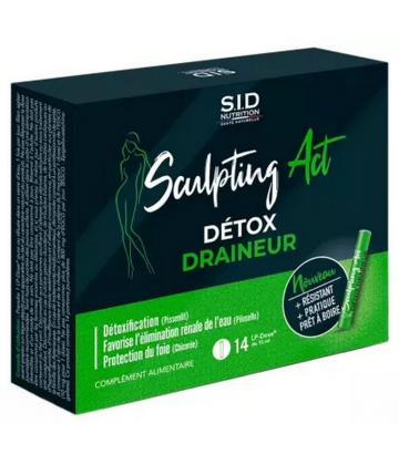 S.I.D Nutrition Sculpting Act Détox Draineur LP-Doses x 14