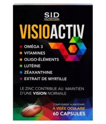 S.I.D Nutrition VisioActiv Capsules x 60