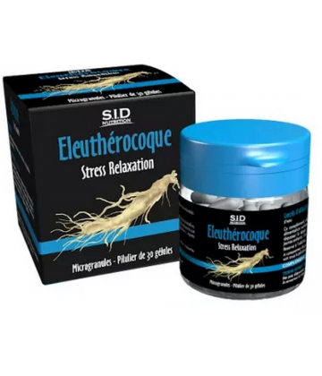 S.I.D Nutrition Eleuthérocoque Stress Relaxation Gélules x 30