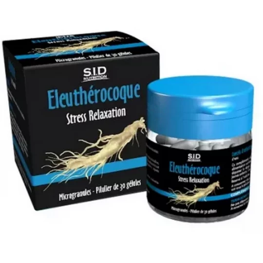 S.I.D Nutrition Eleuthérocoque Stress Relaxation Gélules x 30