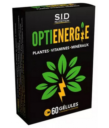 S.I.D Nutrition OptiEnergie Gélules x 60