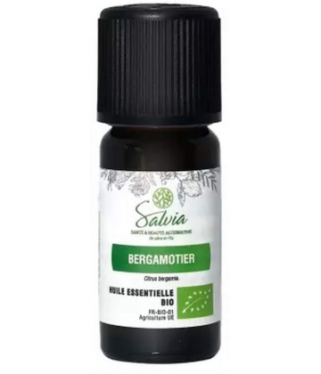 Salvia Nutrition Huile Essentielle Bergamotier Bio 10 ml