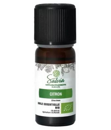 Salvia Nutrition Huile Essentielle Citron Bio 10 ml