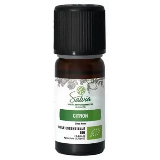 Salvia Nutrition Huile Essentielle Citron Bio 10 ml