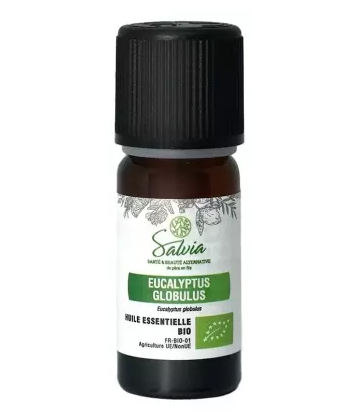 Salvia Nutrition Huile Essentielle Eucalyptus Globulus Bio 10 ml