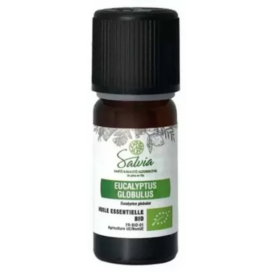 Salvia Nutrition Huile Essentielle Eucalyptus Globulus Bio 10 ml