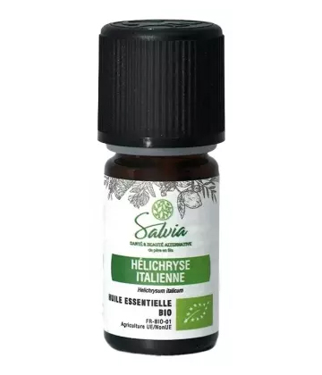 Salvia Nutrition Huile Essentielle Hélichryse Italienne Bio 5 ml