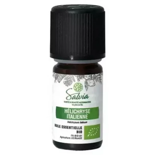 Salvia Nutrition Huile Essentielle Hélichryse Italienne Bio 5 ml
