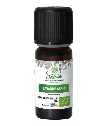 Salvia Nutrition huile Essentielle Lavande Aspic Bio 10 ml