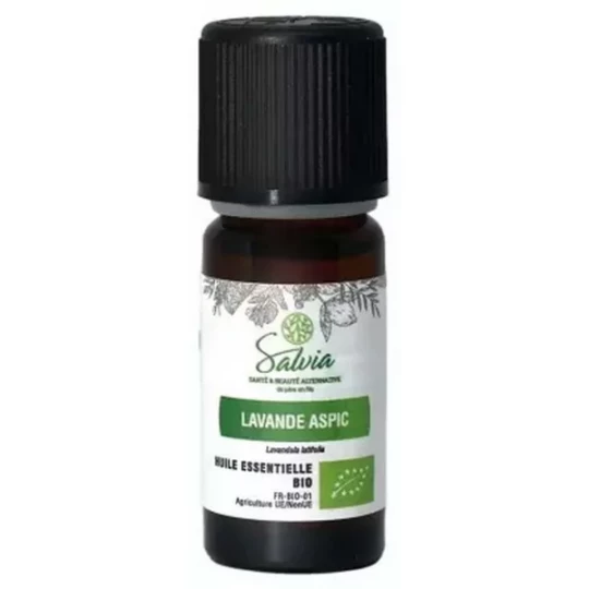 Salvia Nutrition huile Essentielle Lavande Aspic Bio 10 ml
