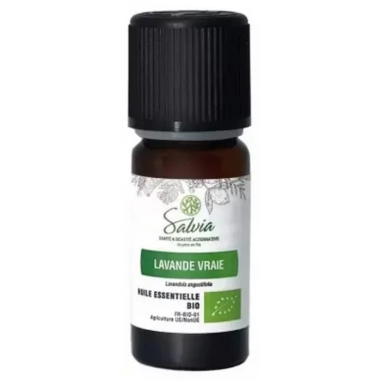 Salvia Nutrition Huile Essentielle Lavande Vraie Bio 10 ml