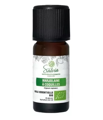 Salvia Nutrition Huile Essentielle Marjolaine à Coquilles Bio 10 ml