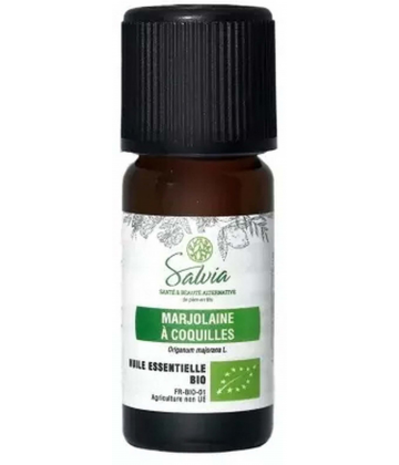 Salvia Nutrition Huile Essentielle Marjolaine à Coquilles Bio 10 ml
