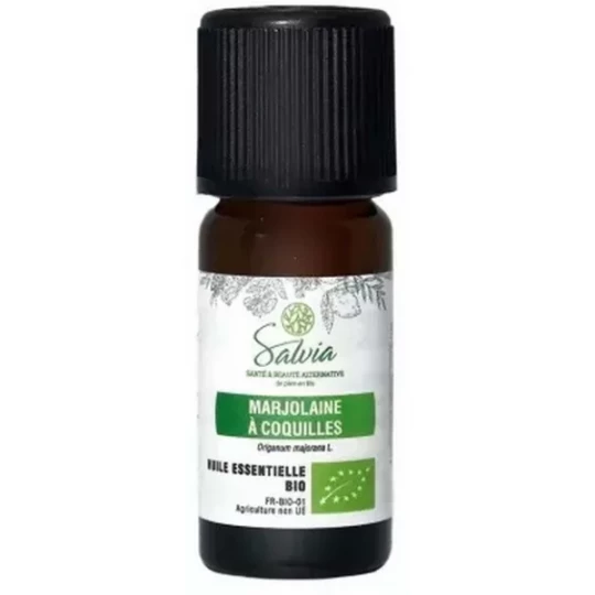 Salvia Nutrition Huile Essentielle Marjolaine à Coquilles Bio 10 ml
