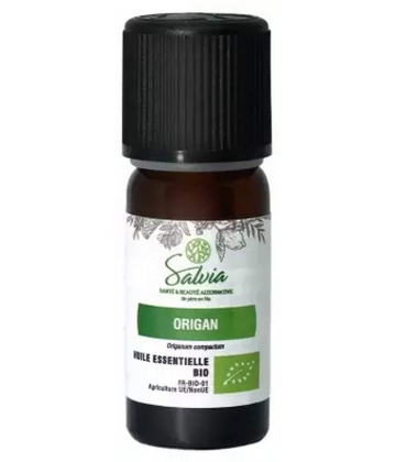 Salvia Nutrition Huile Essentielle Origan Bio 10 ml