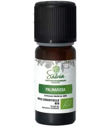 Salvia Nutrition Huile Essentielle Palmarosa Bio 10 ml