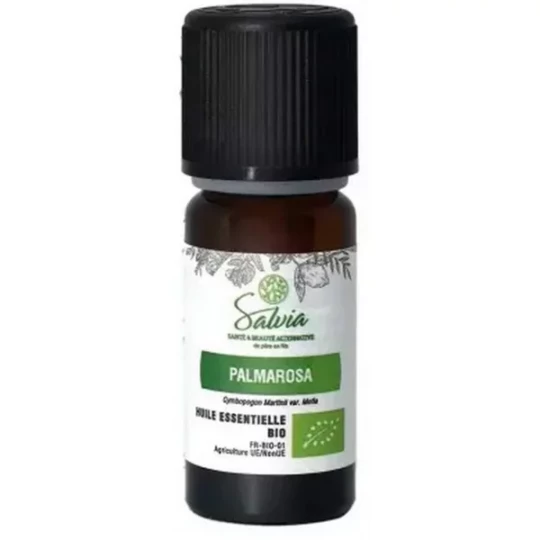 Salvia Nutrition Huile Essentielle Palmarosa Bio 10 ml