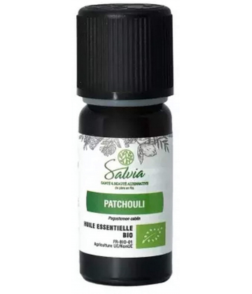Salvia Nutrition Huile Essentielle Patchouli Bio 10 ml