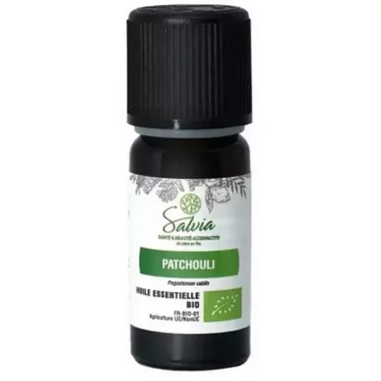 Salvia Nutrition Huile Essentielle Patchouli Bio 10 ml