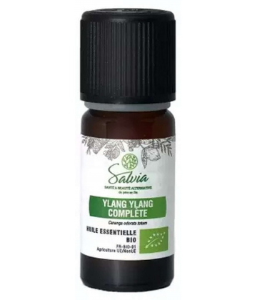 Salvia Nutrition Huile Essentielle Ylang Ylang Complete Bio 10 ml