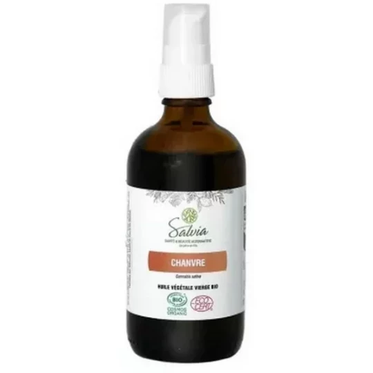 Salvia Nutrition Huile Végétale Vierge Chanvre Bio 100 ml