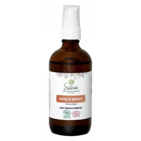 Salvia Nutrition Huile Végétale Vierge Noyau d'Abricot Bio 100 ml