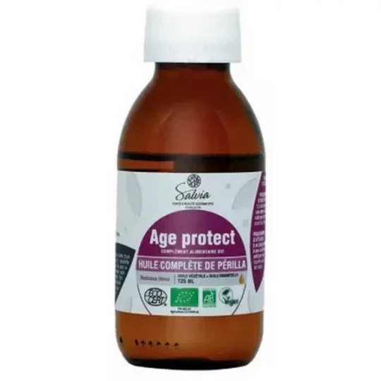 Salvia Nutrition Huile Complete de Périlla Age Protect Bio 125 ml