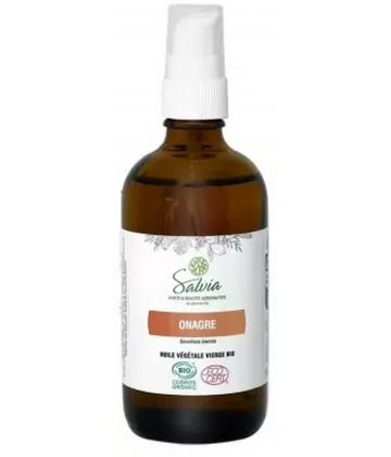 Salvia Nutrition Huile Végétale Vierge Onagre Bio 100 ml