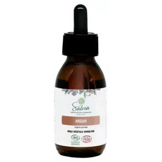 Salvia Nutrition Huile Végétale Vierge Argan Bio 100 ml