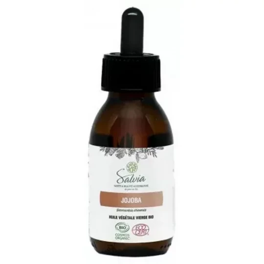Salvia Nutrition Huile Végétale Vierge Jojoba Bio 100 ml
