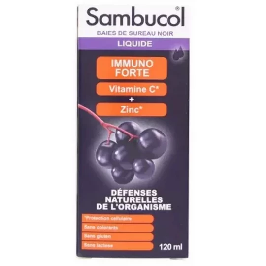 Sambucol Immuno Forte Défenses Naturelles de l'Organisme 120 ml