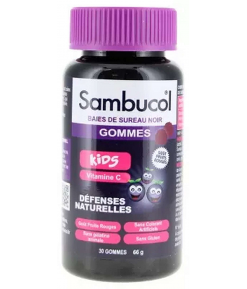 Sambucol Kids Défenses Naturelles Gommes x 30