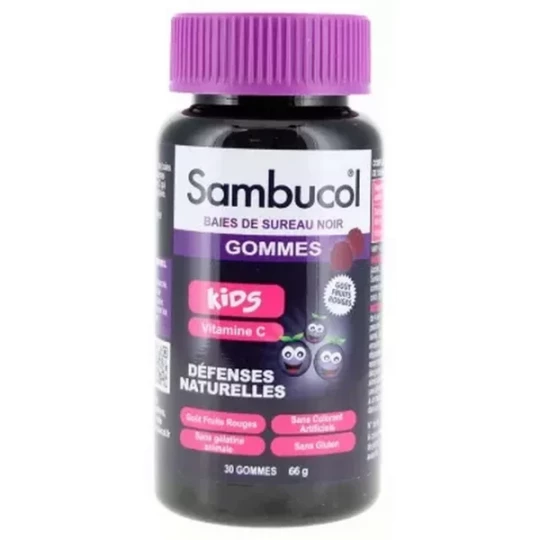 Sambucol Kids Défenses Naturelles Gommes x 30