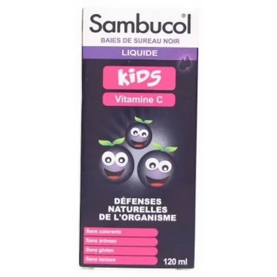 Sambucol Kids Défenses Naturelles de l'Organisme 120 ml