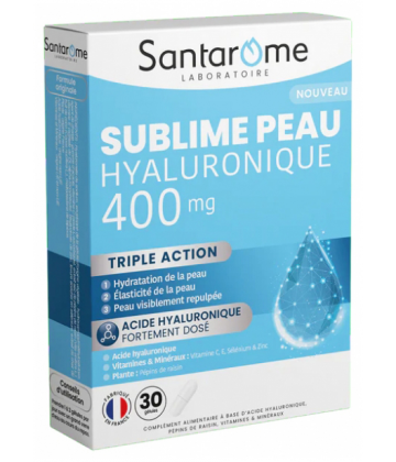 Santarome Sublime Peau Hyaluronique 400 mg Gélules x 30